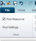 Pool settings