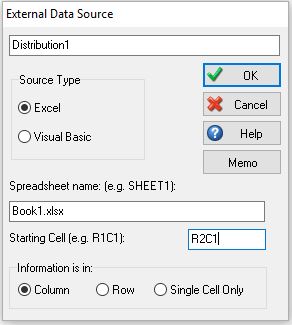 Excel External Distribution