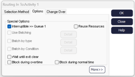 Routing In Interruptible Option Dialog Example