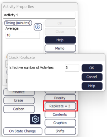 Replicate Dialog