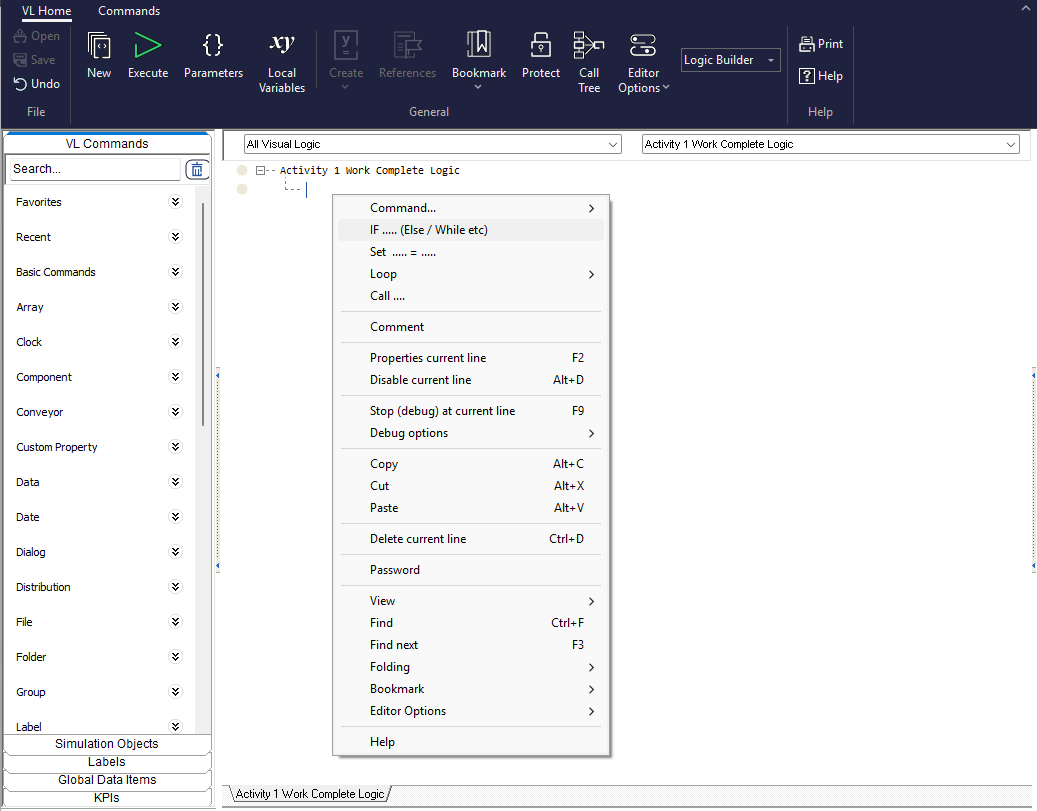 Beginners’ Tutorial in Visual Logic