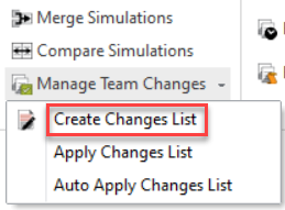Simul8 Create Changes List