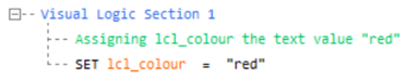 VL Syntax comments VL Syntax comments