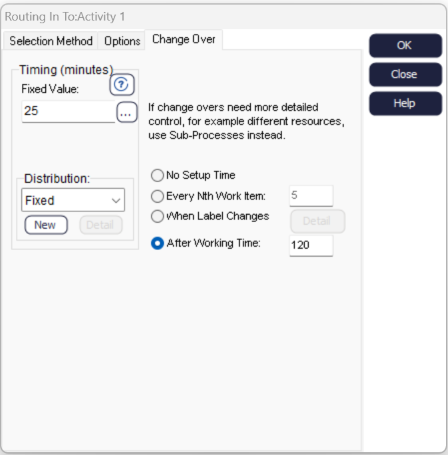 Simul8 Change Over Time Working Time