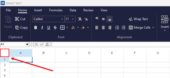 Simul8 Spreadsheet