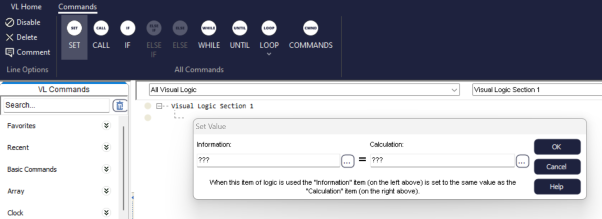 Simul8 Logic Builder mode