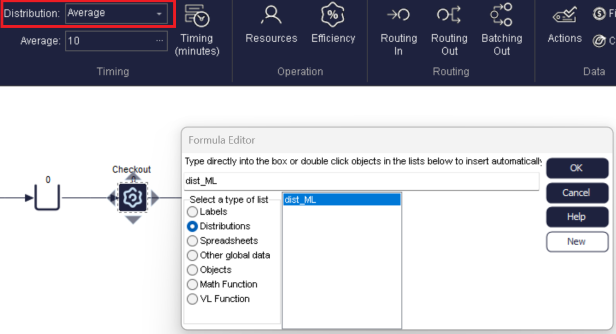 Simul8 Machine Learning Formula Editor Simul8 Machine Learning Formula Editor