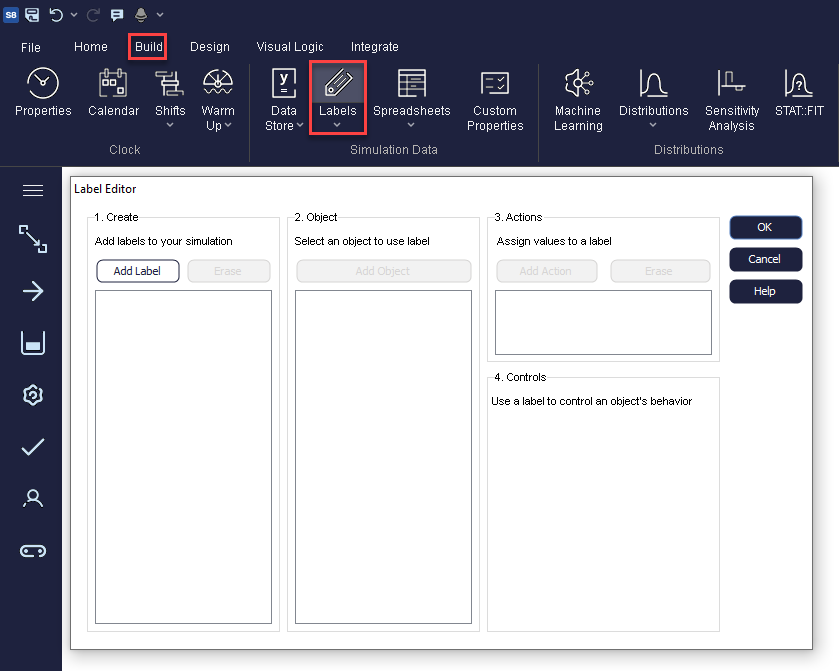 Central Label Editor