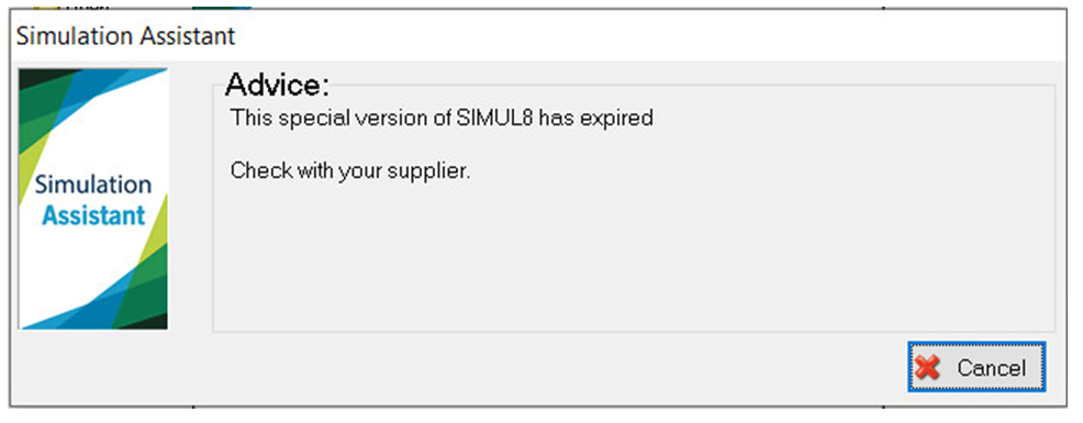 Simul8 Edu expired Simul8 Edu expired