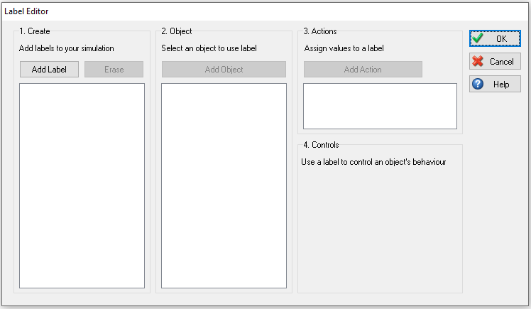 Simul8 Label Editor