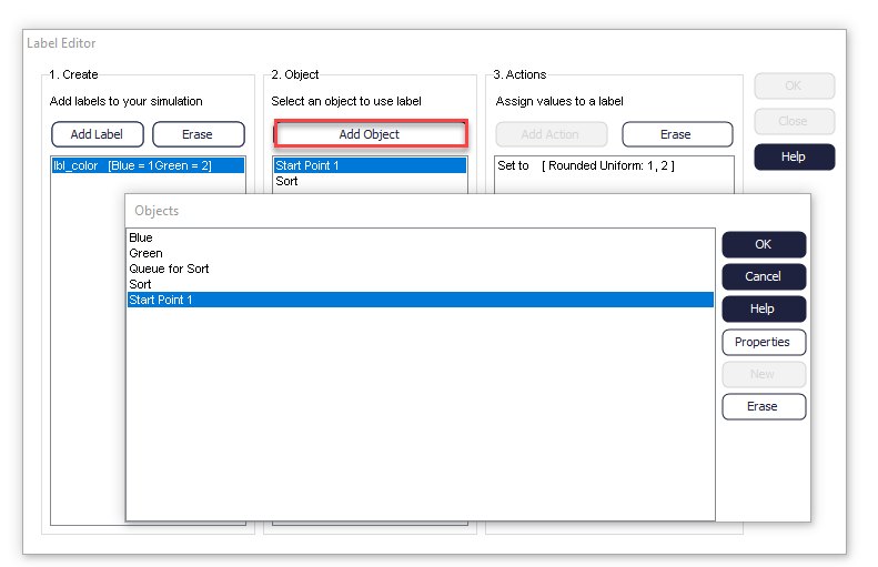 Central Label Editor